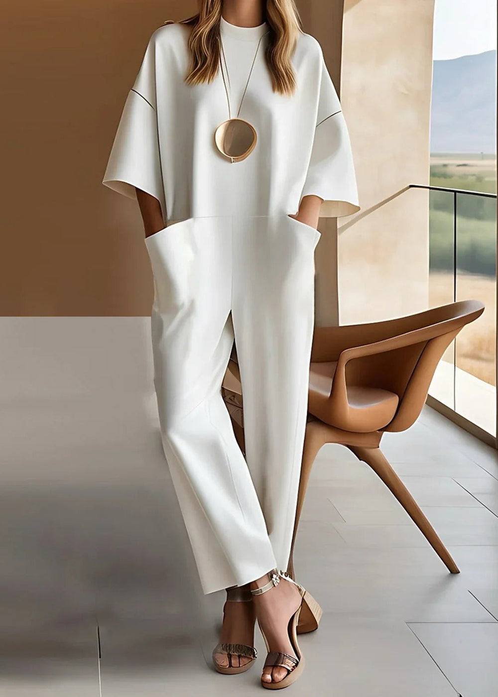 Sommer Jumpsuit Damen | Oversized Schnitt & Eleganter Einteiler