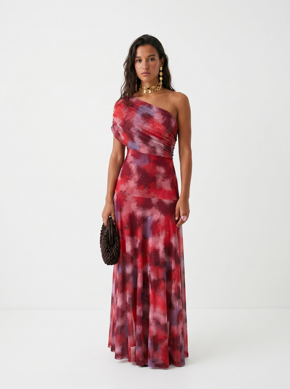 Kaida - Drapiertes Carmen-Kleid