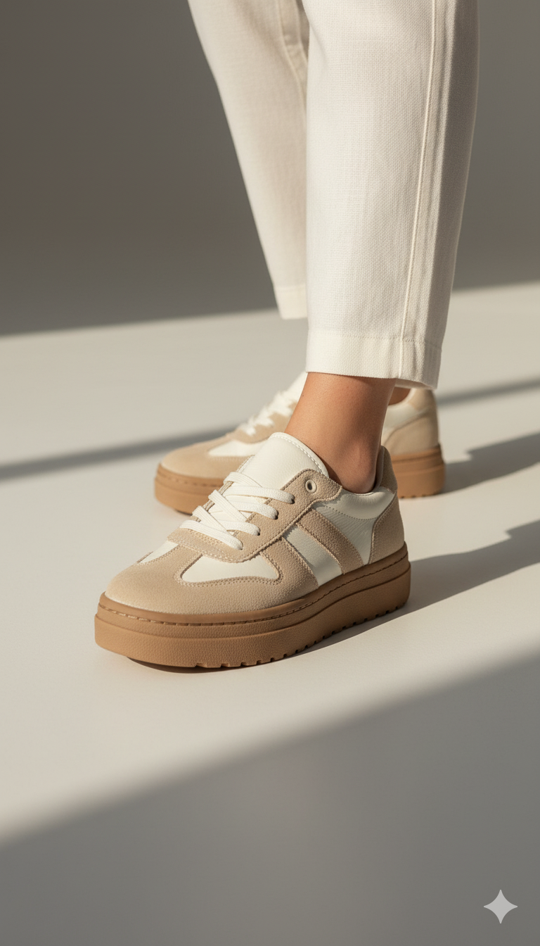 Luna | Damen Chunky Sneaker Streetstyle Komfort Modern