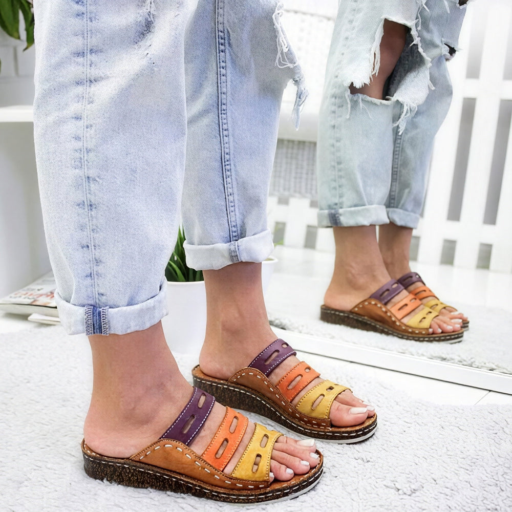 Stella - Keilabsatzsandalen