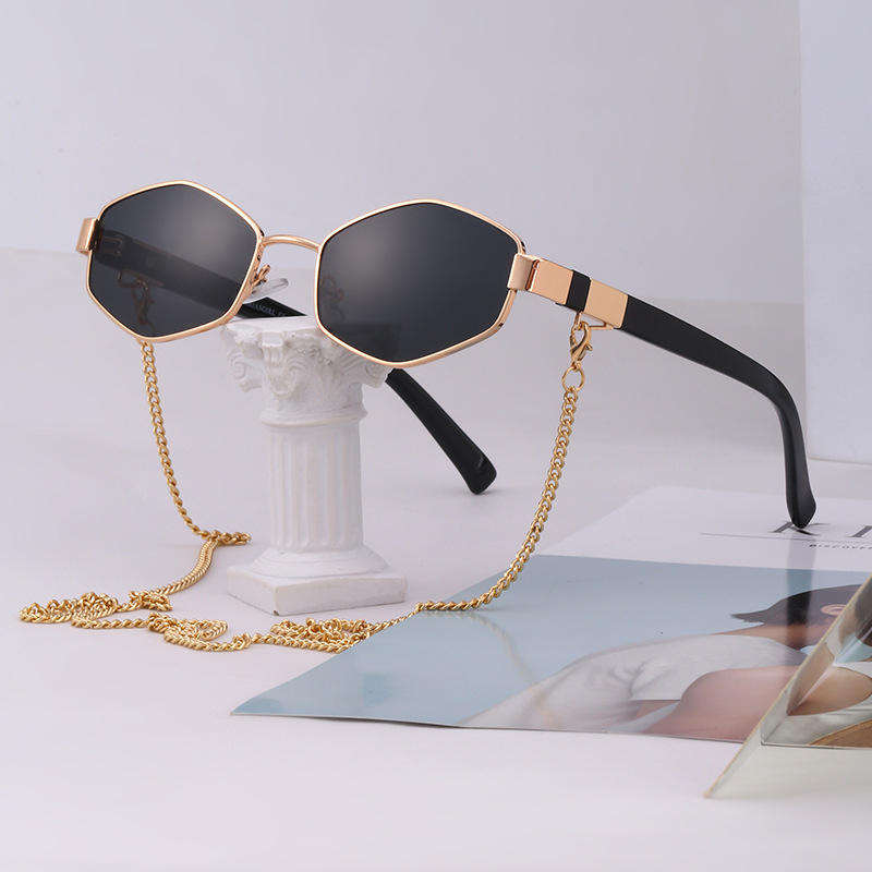 Yara | Trendige Hexagon-Sonnenbrille