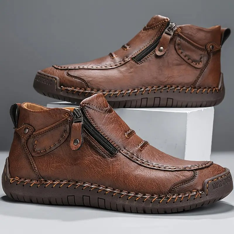 Herren Stiefeletten | Reißverschluss & Rutschfester Halt