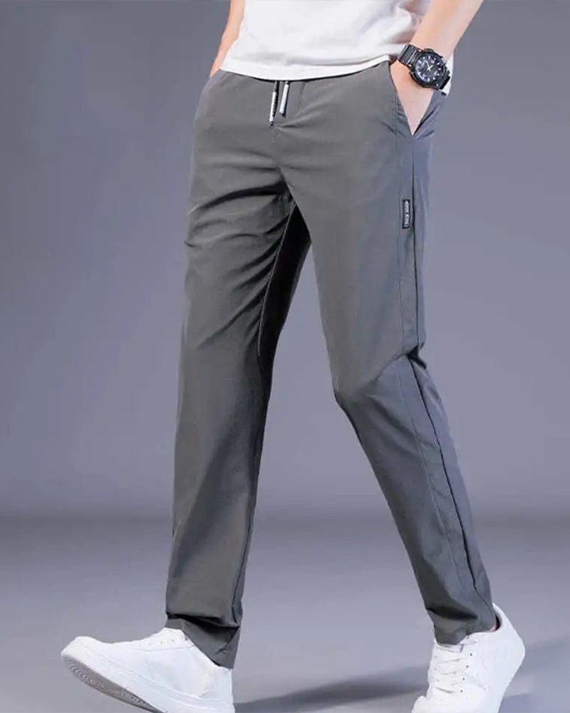 Herrenhose | Leicht & Slim Fit mit Kordelzug