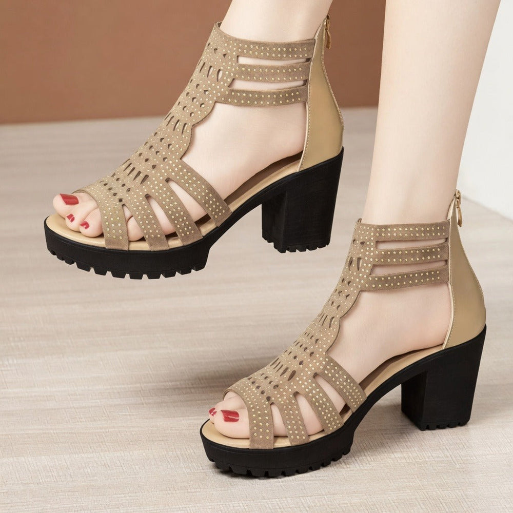 Krishan - Stilvolle Absatzsandalen
