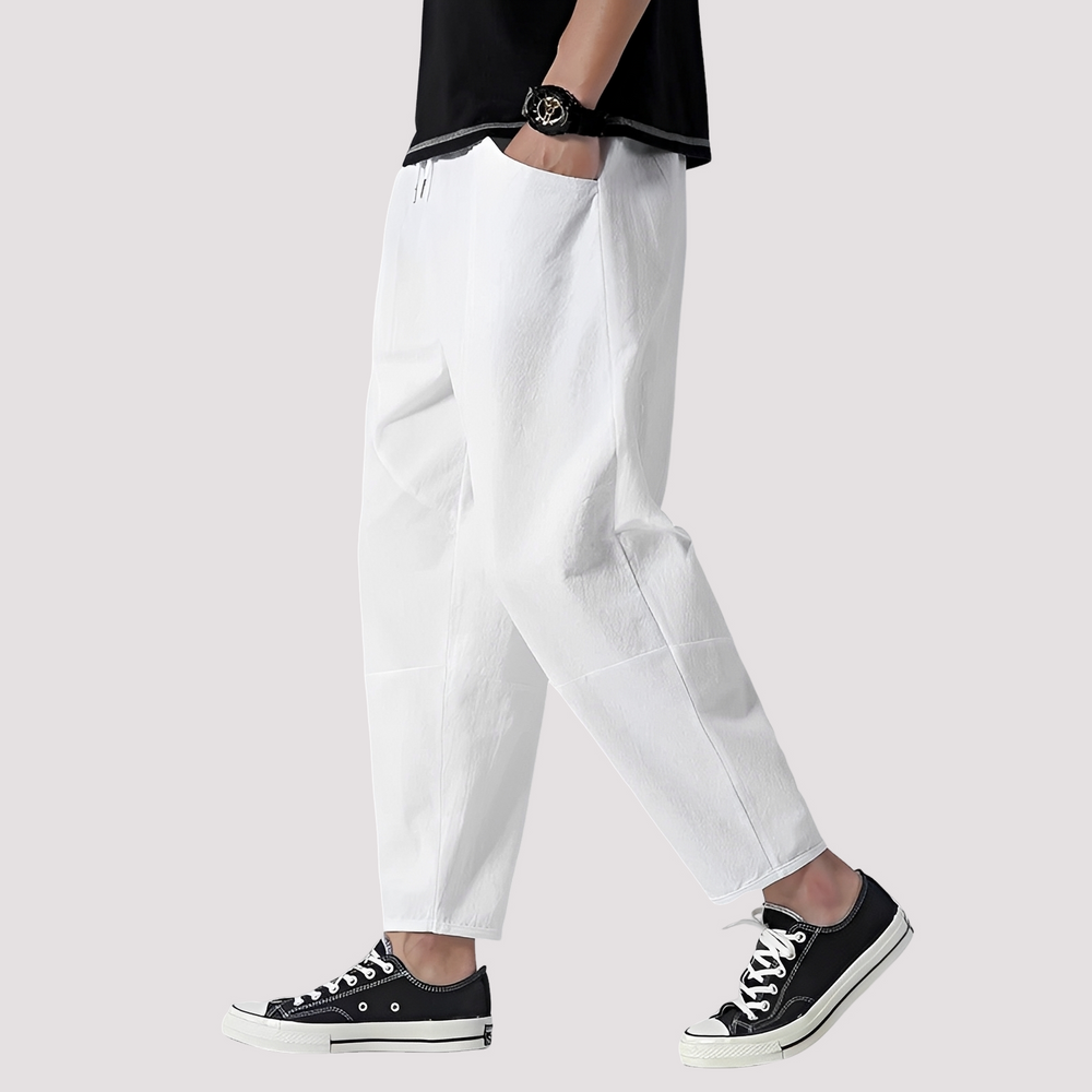 Hodges - Stilvolle Lockere Cropped-Hose