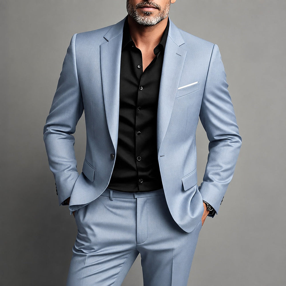 Carrillo - Formeller Slim Fit Anzug