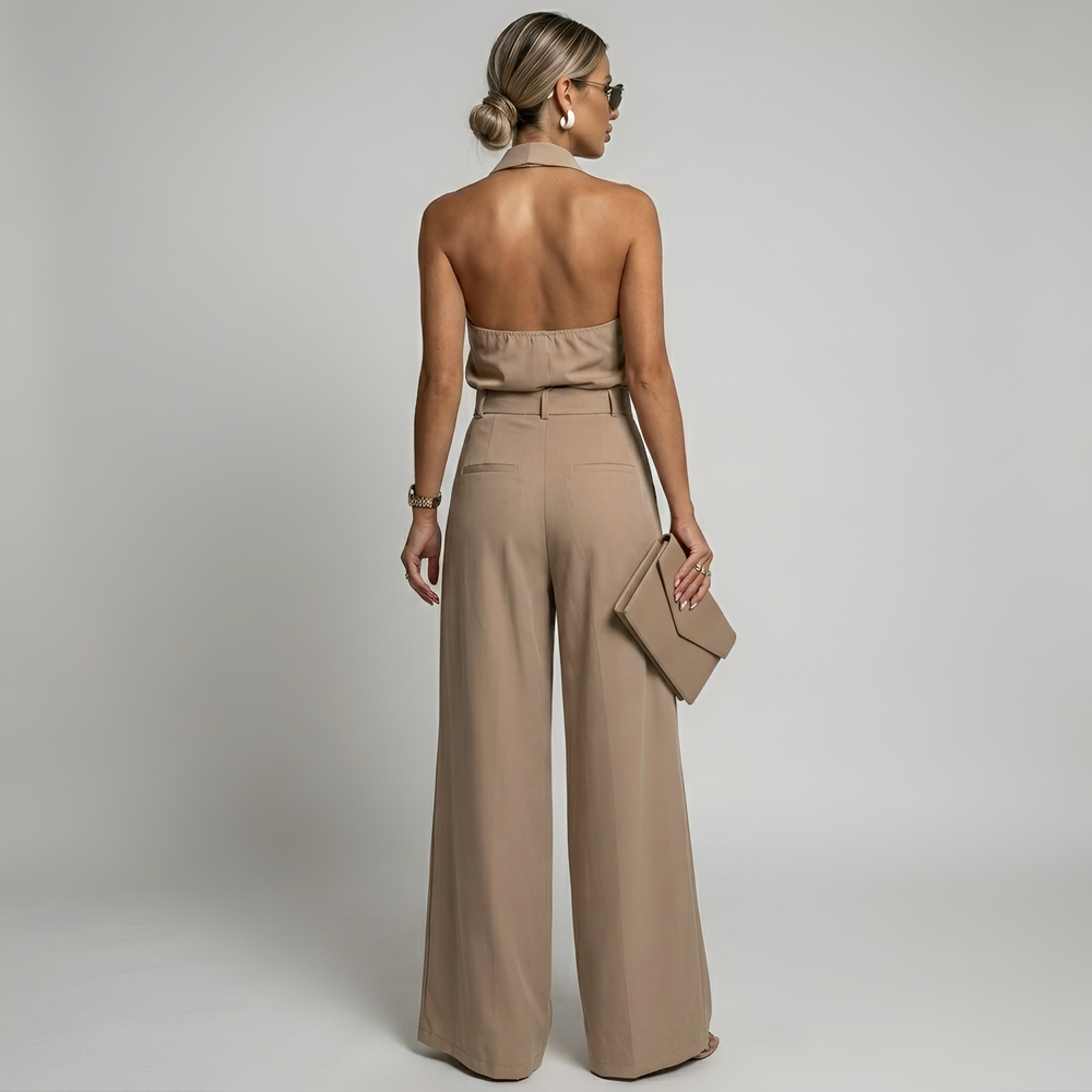 Jumpsuit Damen | Halterneck & Elegant
