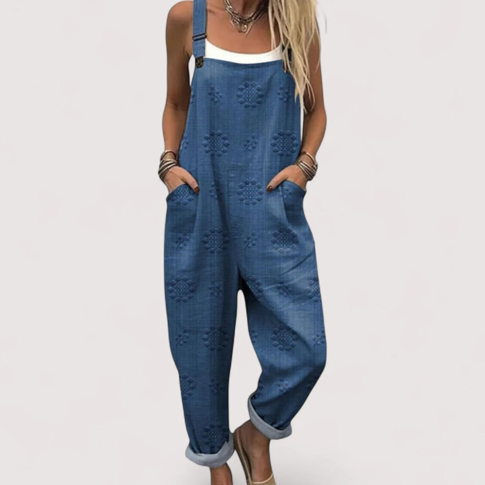 Jumpsuit Damen | Latzoverall & Florales Muster