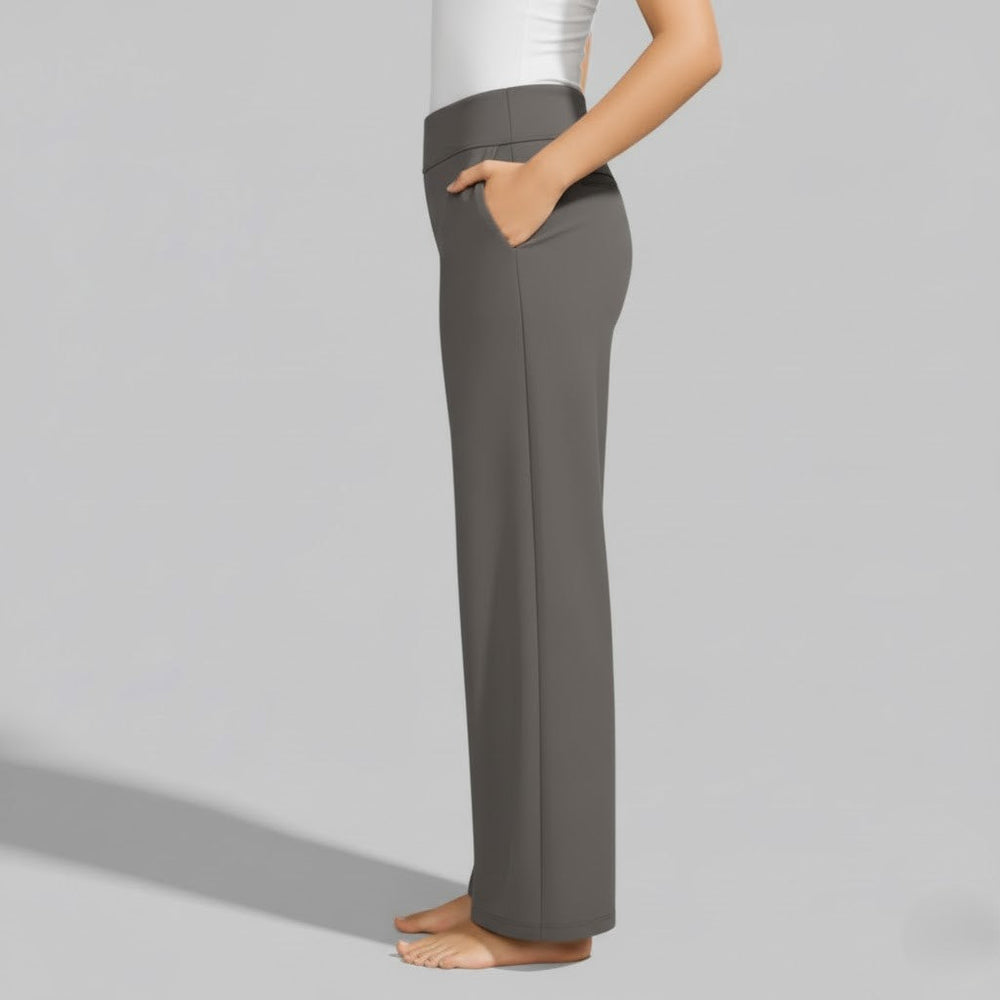 Carmen | Bequeme Stretchhosen Für Damen Im Weitbeinigen Lounge-Stil