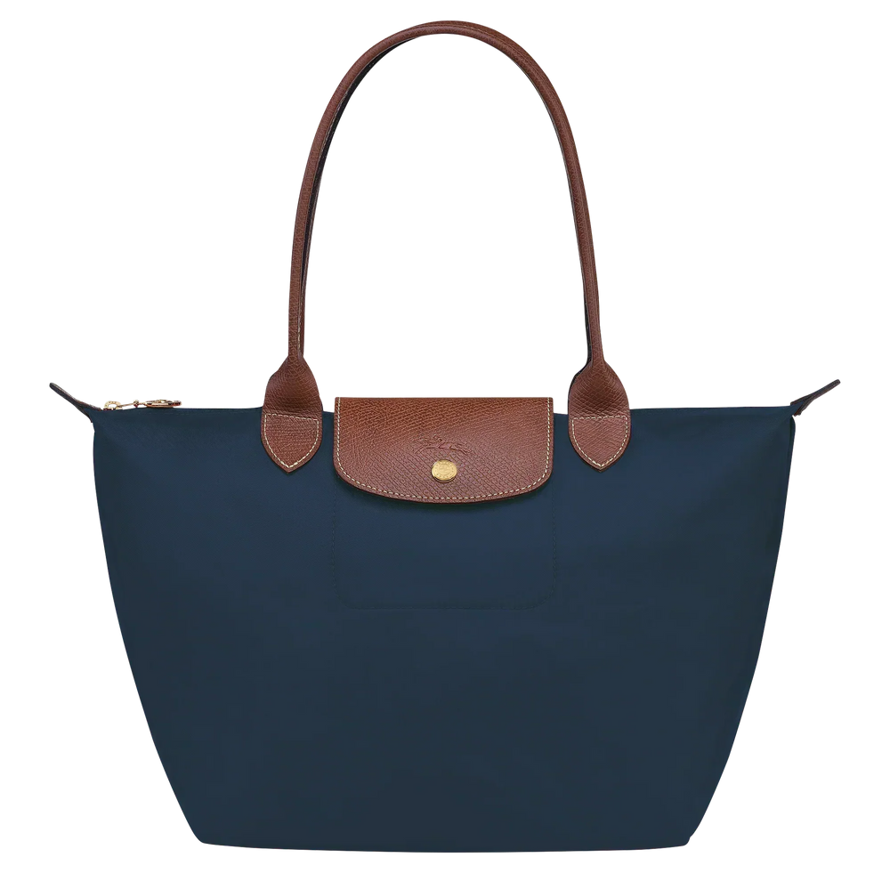 Damen Marineblaue Mittlere Nylon Tote Bag