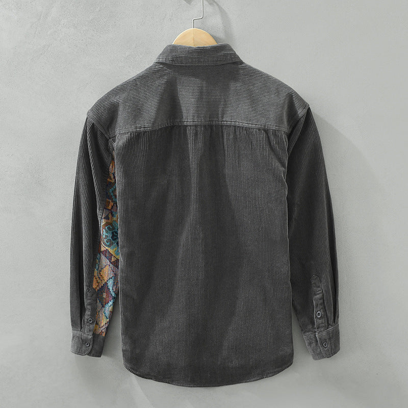 Langarmhemd Herren | Vintage Look & Robuste Verarbeitung