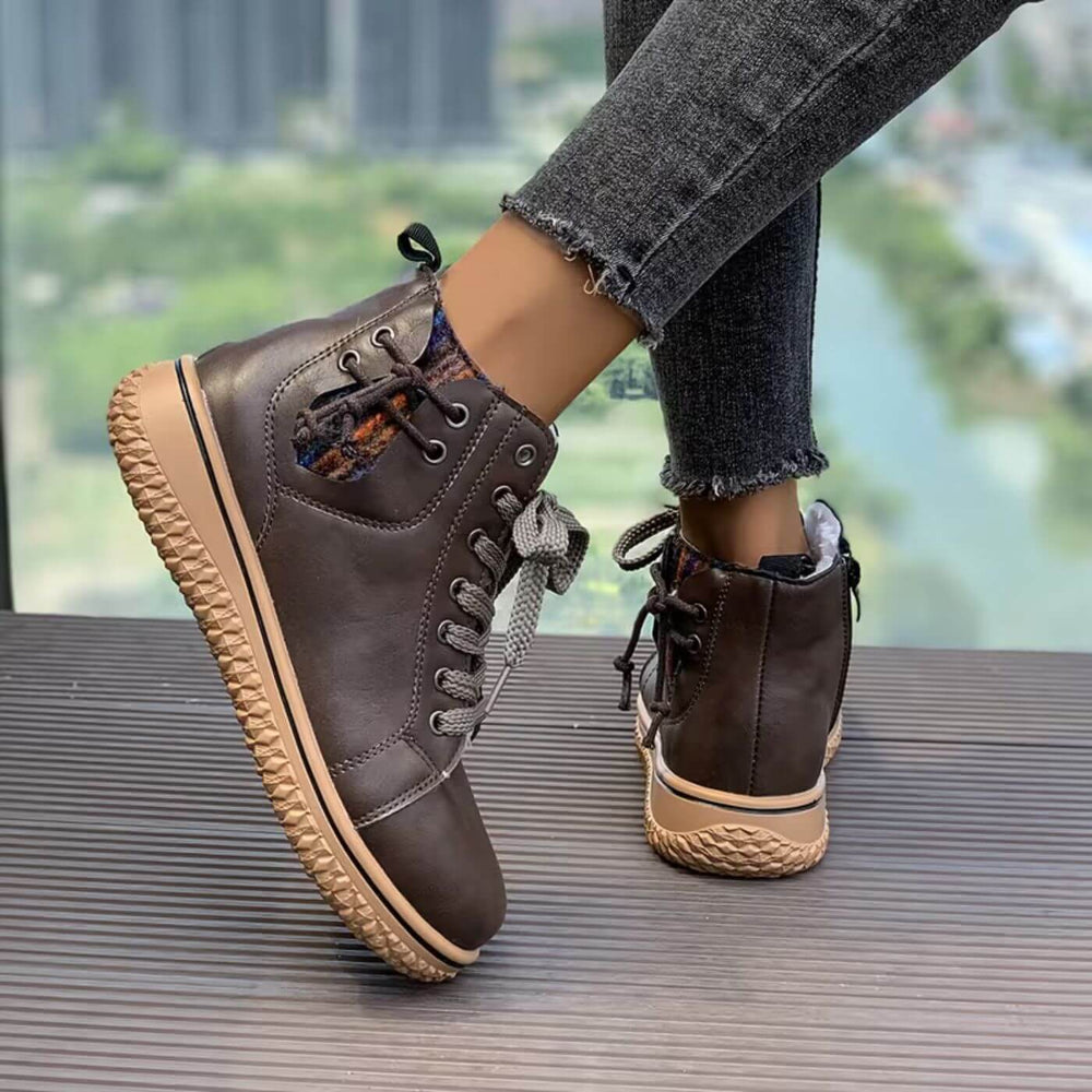 Merle | Damen Lederschuhe Warm Gefüttert Herbst Komfort