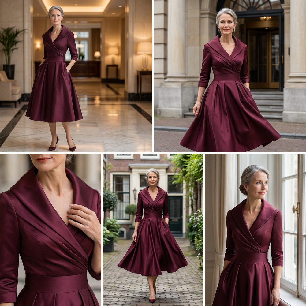 Midikleid Damen | Elegant & Zeitlos