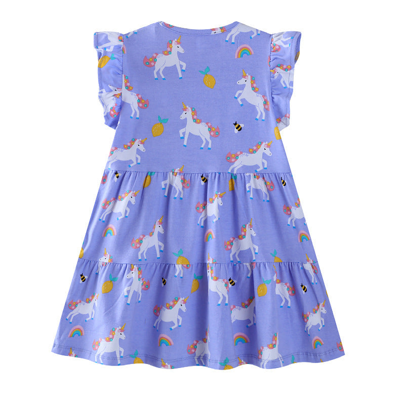 Mädchen Sommerkleid Drune