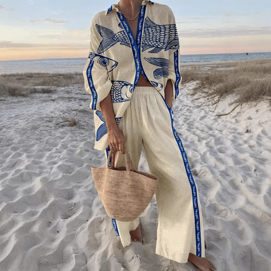 Nata | Damen Set Mühelose Eleganz – Elegantes Set Koordiniert Modern 2026
