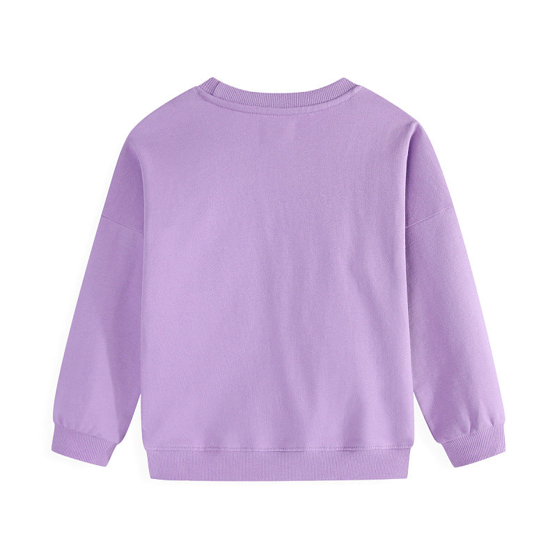Mädchen Sweatshirt mit buntem Einhorn-Design Drune