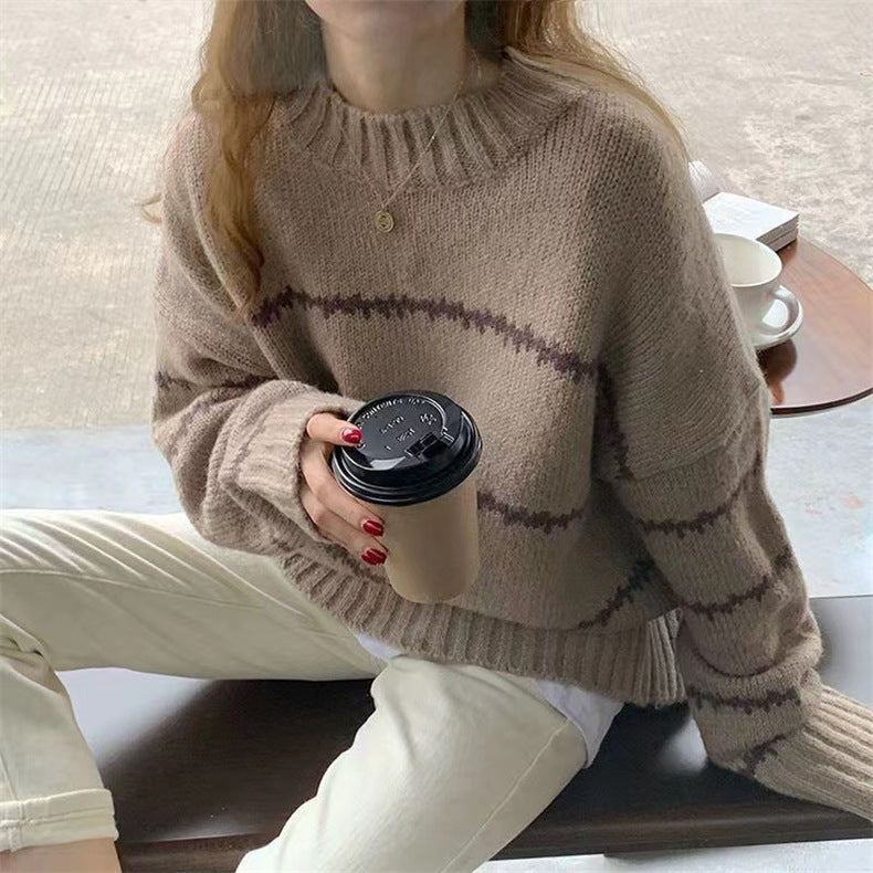 Lena | This Damen-Strickpullover modern und cozy