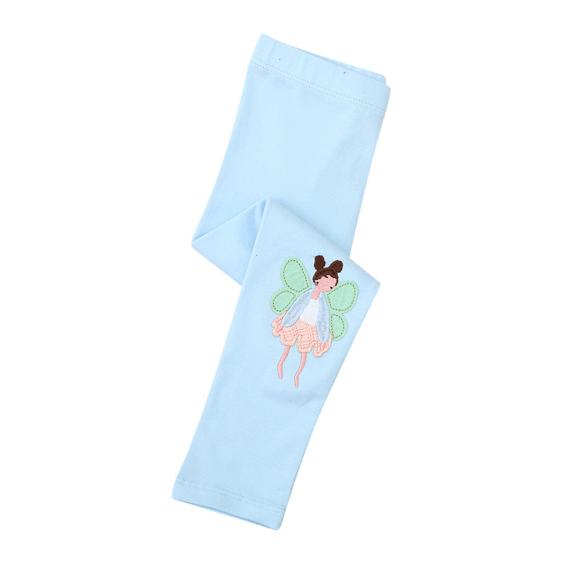 Mädchen Leggings mit zauberhaften Feenapplikationen Drune