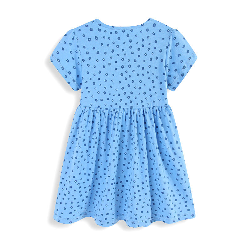Mädchen Sommerkleid mit tierischem Motiv Drune