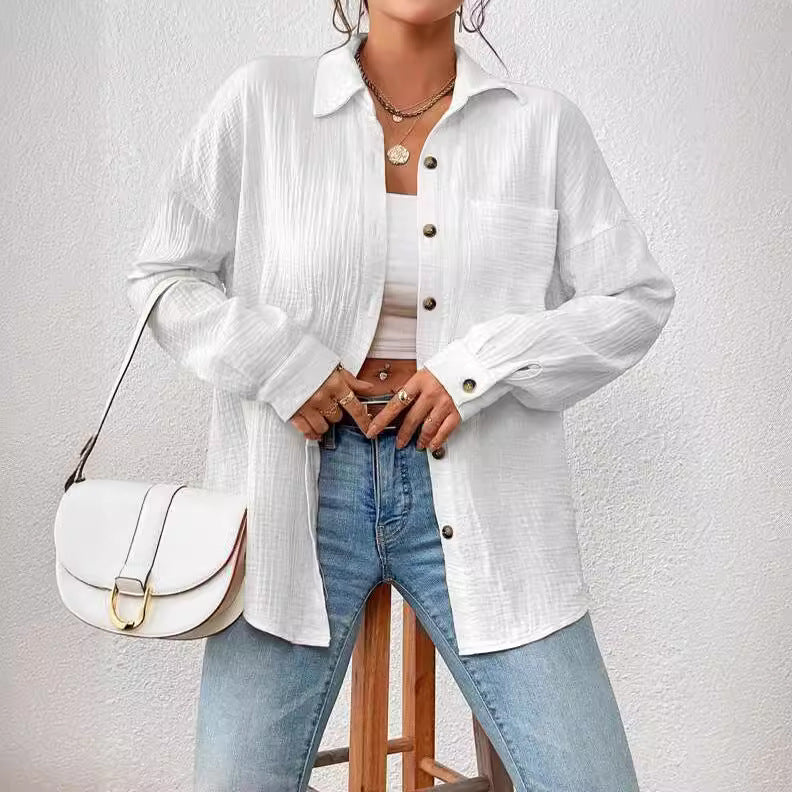 Kireliae - Hemd mit Button-down-Kragen