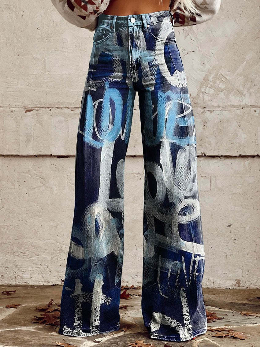 Julia | Bequeme Damenhose mit Streifen für Alltag und Freizeit