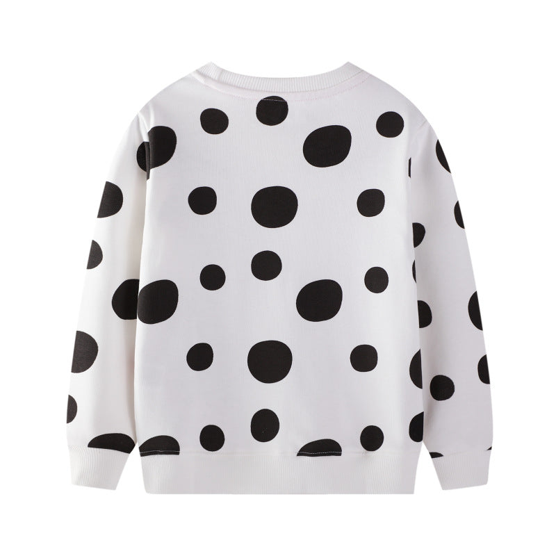 Mädchen Sweatshirt mit fröhlichem Bienenmotiv Drune