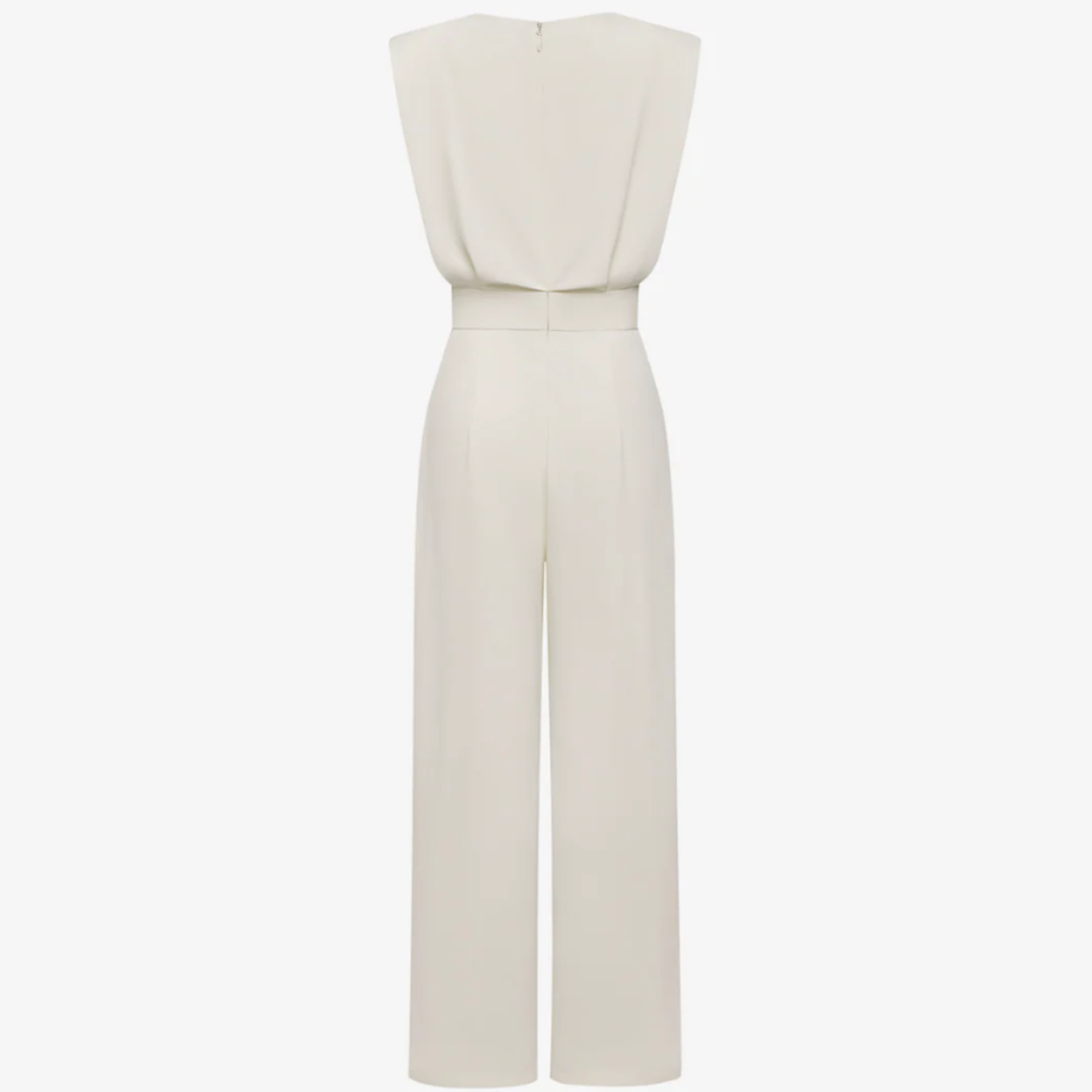 Uarutara - Eleganter Jumpsuit Mit Gürtel