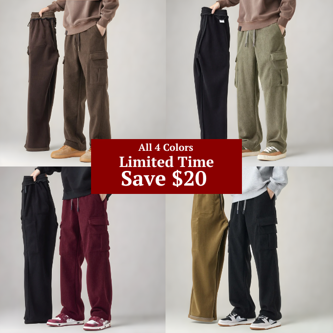 Lina | Bequeme Cargo Sweats Herren Komfort