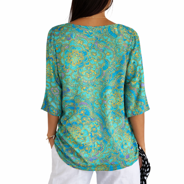 Phaela - Weiche Rippstrickbluse