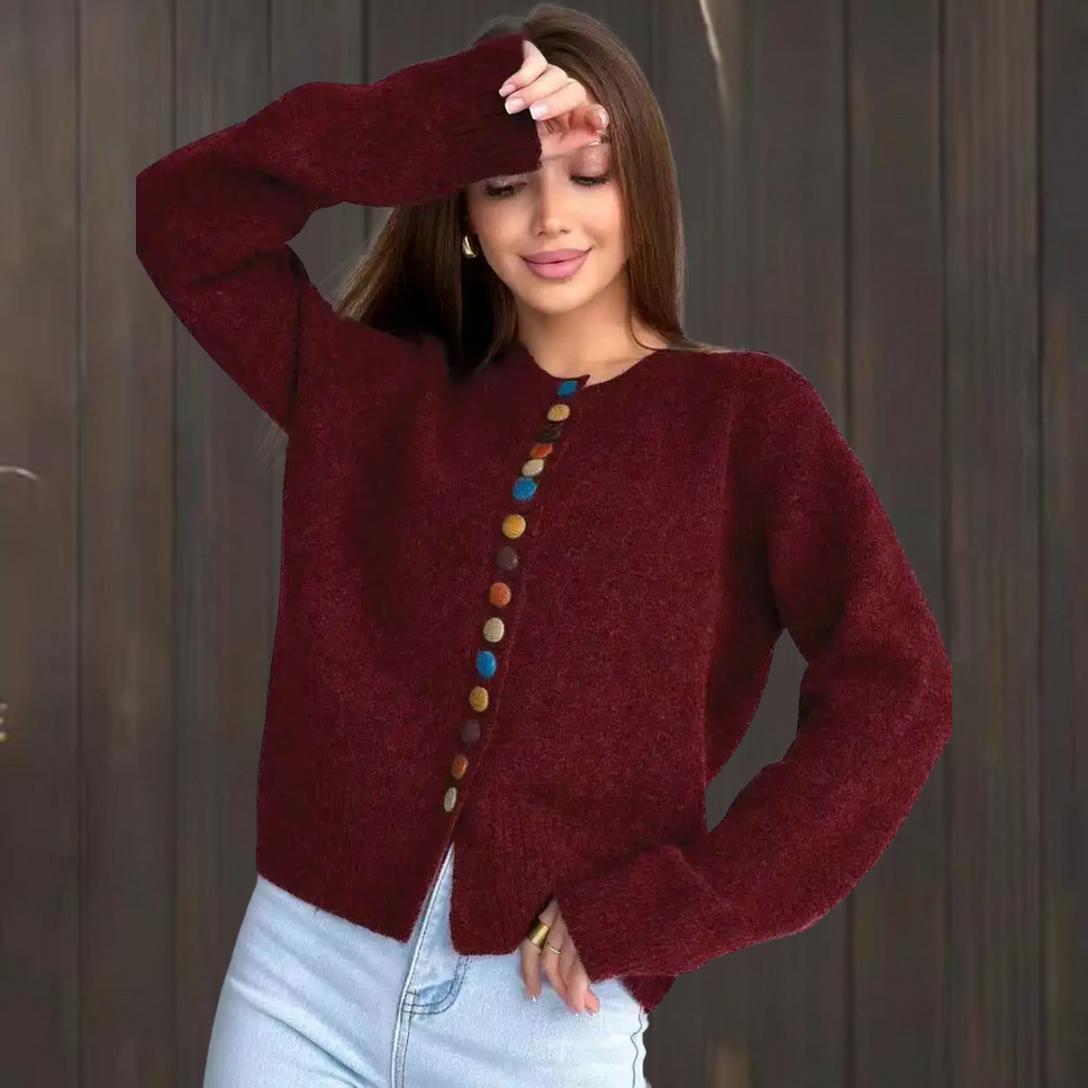 Emma | Damen Cardigan stilvoll elegant dekorativ gefertigt