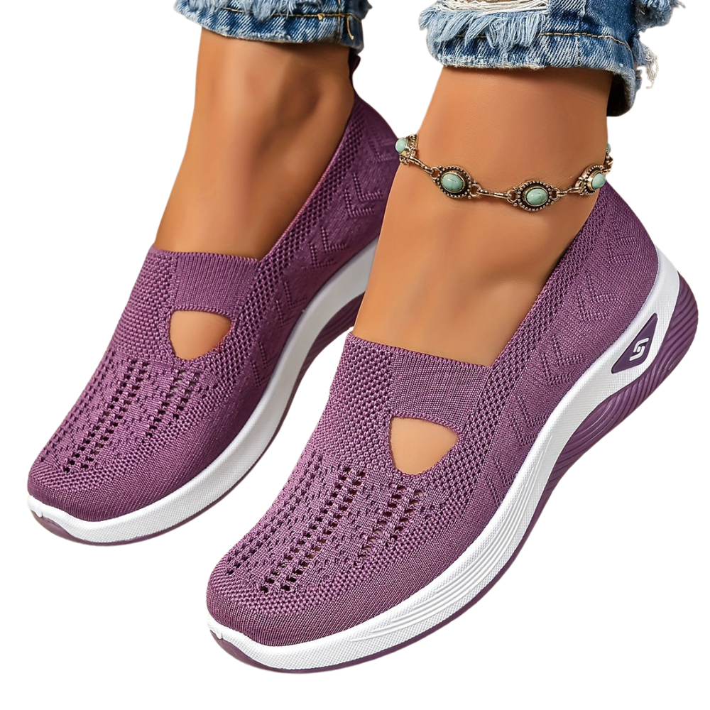 Yalia - Gepolsterte Walkingschuhe
