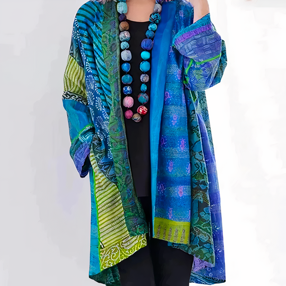 Rozenna – Strickjacke Im Kimono-Stil