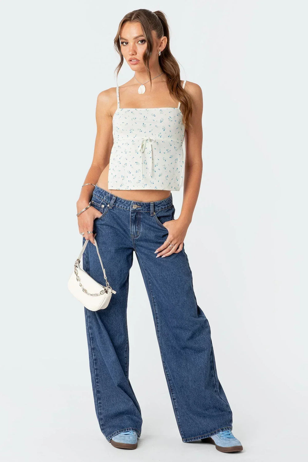 Nina | Damen-Low-Jeans Retro modern & lässig