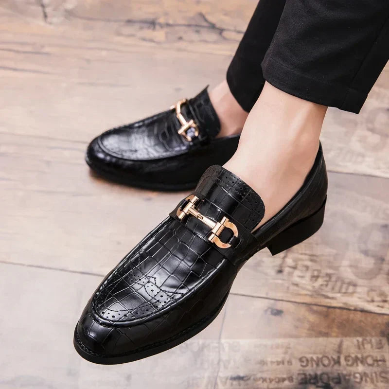 Stellan - Premium-Loafer mit Schnalle
