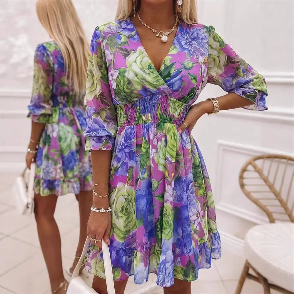 Florenza™ Kleid mit Figurschmeichelnder Silhouette und Eleganter Leichtigkeit