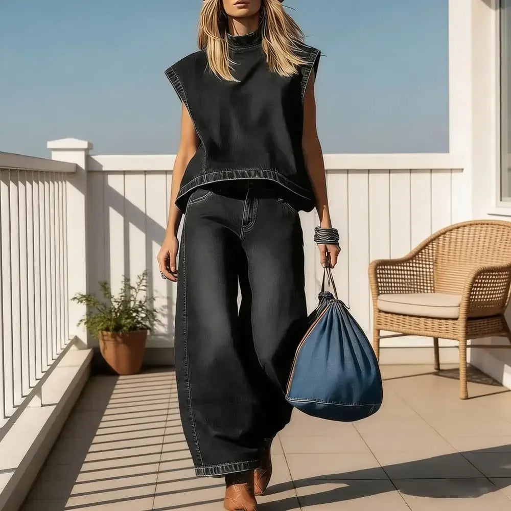 Nyvora™-Set aus Jeans mit Modernem Schnitt und Erstklassiger Passform