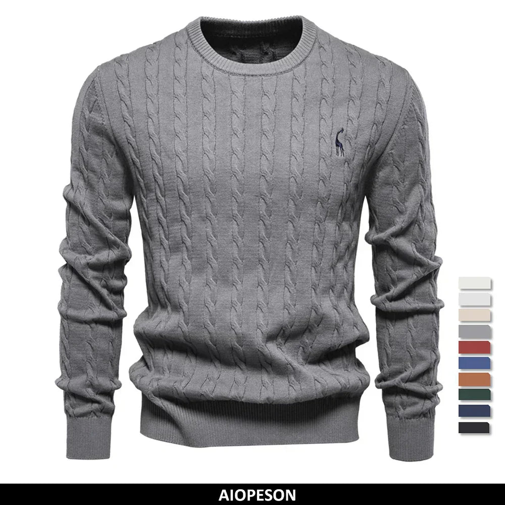 Leon | Herrenpullover warm aus hochwertigem Strick