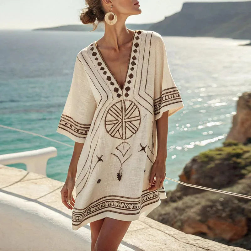 Danike | Damen Elegantes Strandkleid Modischer Auftritt – Strandkleid Mode 2026