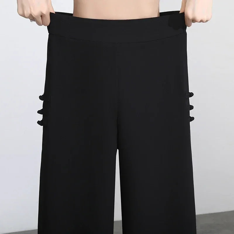 Riviera Eleganz™ Weite Hose mit Überwurf