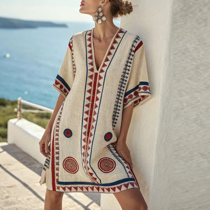 Jasmin | Damen Stilvolles Strandkleid Perfekter Sommerlook – Strandkleid 2026