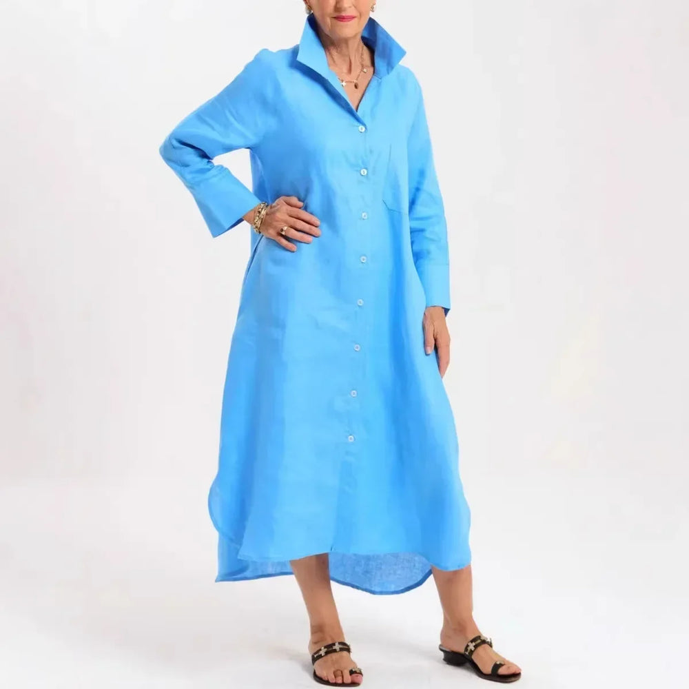 Arthea™-Kleid mit Klarer Silhouette und Edlem Griff