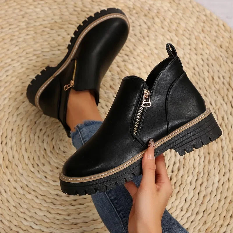 Kallix™ Stiefeletten mit Seitlichem Reißverschluss