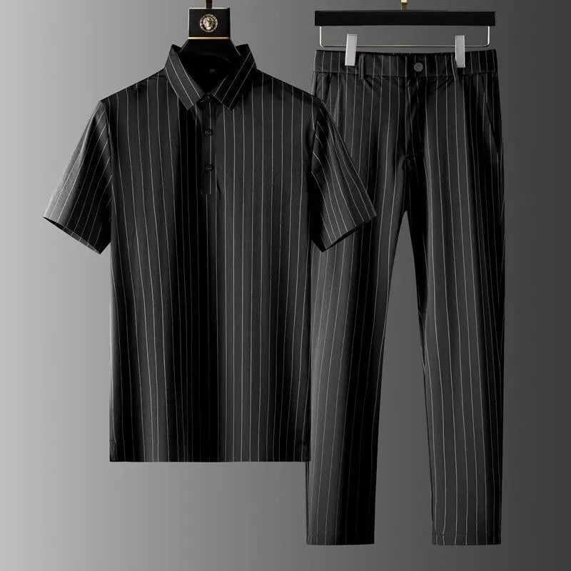 Atlas - Outfit-Set mit Streifen