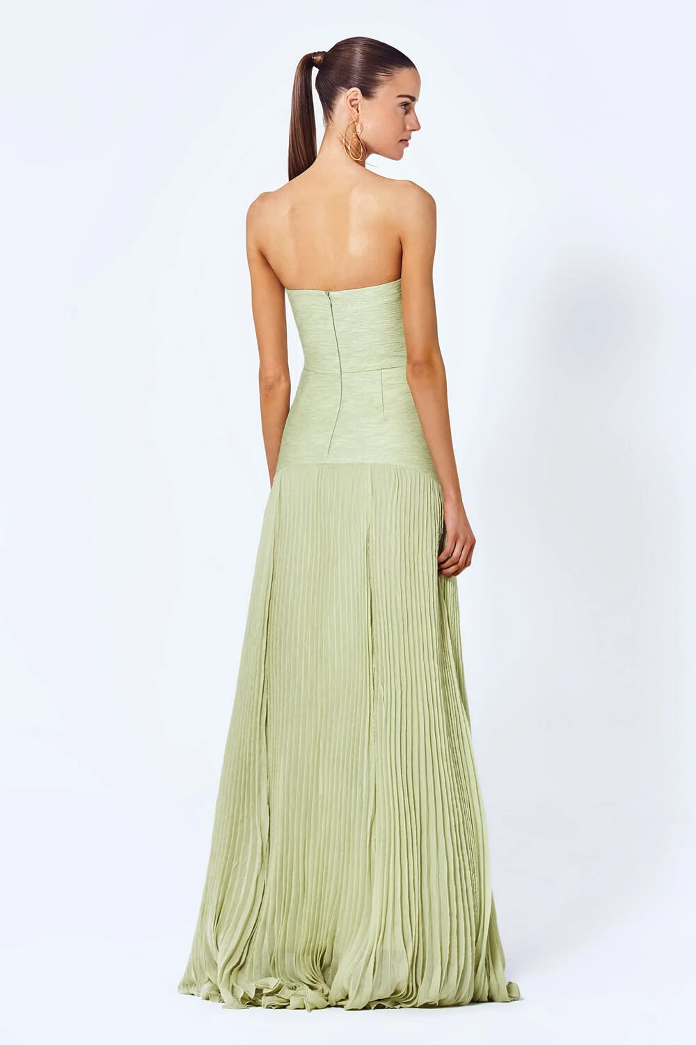 LETHEREN Elegantes Maxikleid