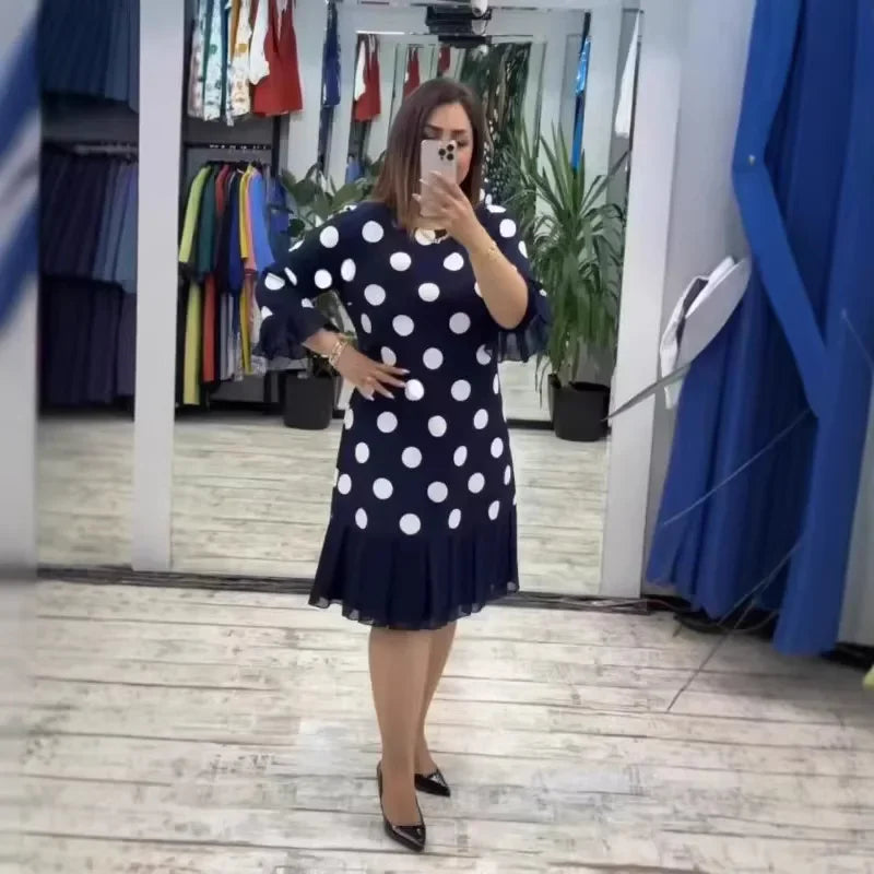 Cäcilia™ Klassisches Midikleid mit Volants