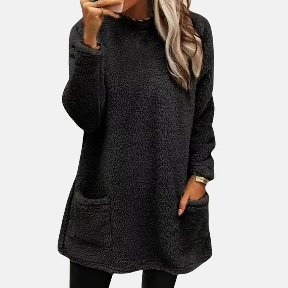 Anna | Damenpullover in eleganter Midilänge für Alltag