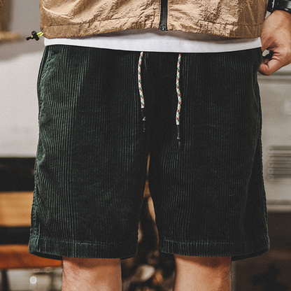 Anneliis – Cord Shorts Mit Elastischem Bund