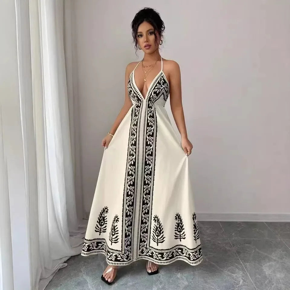 Bellamara™-Kleid mit Weitem Schnitt und Mediterranem Stil