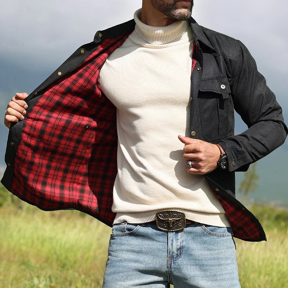 Ironwood™ Overshirt-Jacke Mit Kariertem Innenfutter