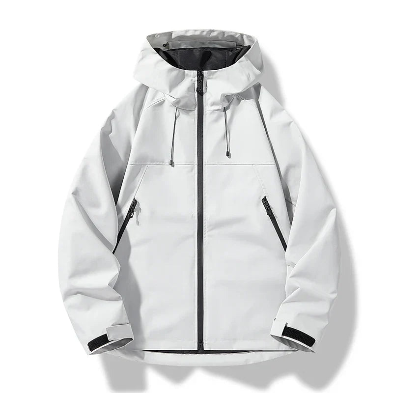 Heinrich | Herren Wasserdichte Kapuzen Winddichte Shell Jacke